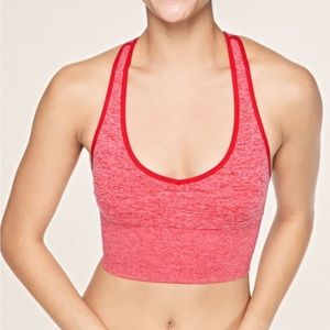 🆕PINK Sport Seamless Light Lined Longline Bra, Size L